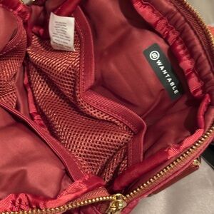 Red/Maroon Women's cross body Bag/ fanny pack
